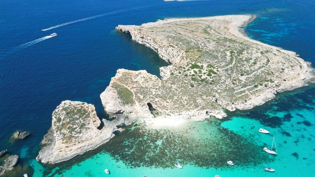 Picture 5 for Activity Malta: Private Boat Charter to Blue-Lagoon, Gozo & Comino