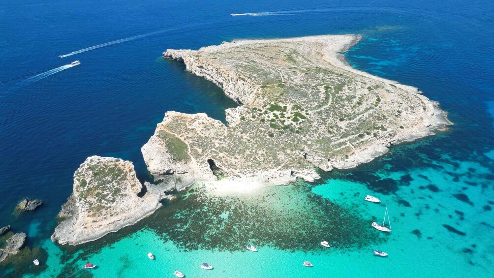 Picture 5 for Activity Malta: Private Boat Charter to Blue-Lagoon, Gozo & Comino