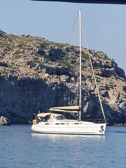 Picture 4 for Activity Rhodes: Kallithea & Antony Quinn Bay Private Sailing Cruise