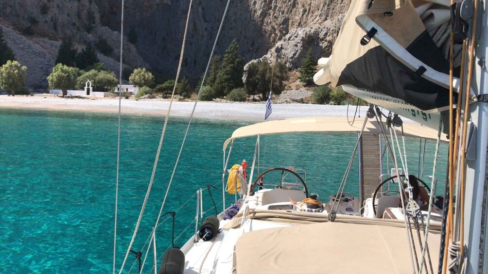 Picture 5 for Activity Rhodes: Kallithea & Antony Quinn Bay Private Sailing Cruise