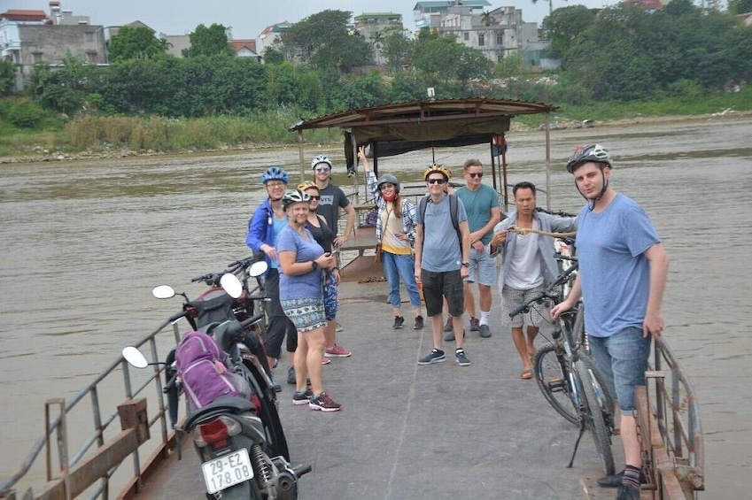 Half-Day Hanoi Countryside and Red River Delta Bike Tour