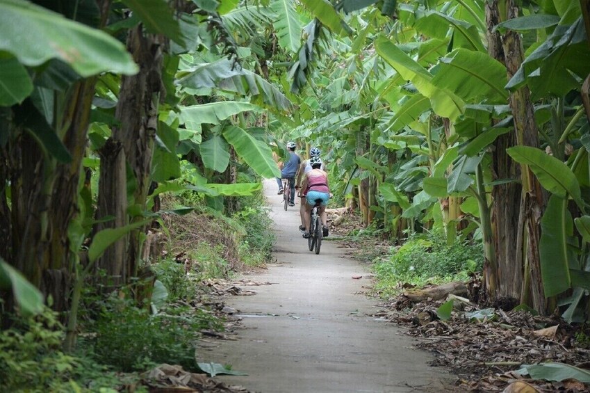 Sunrise Cycling Adventure in Hanoi Lake Views Historic Sites Local Markets