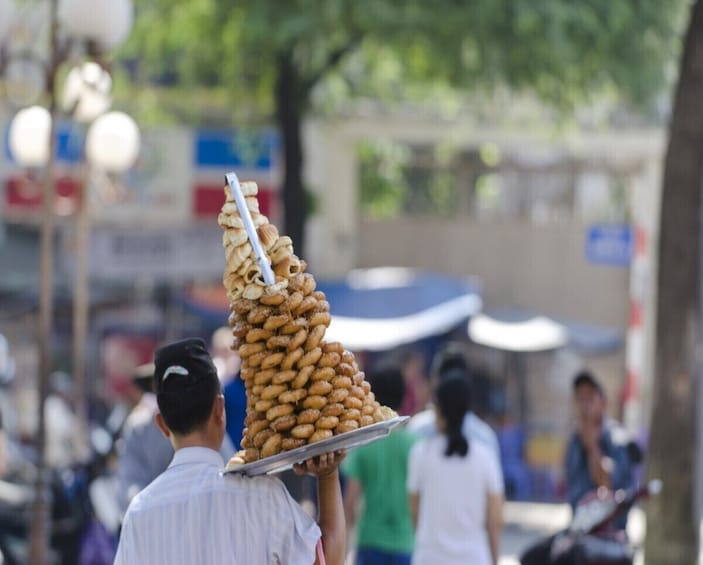 Morning Cyclo Tour of Saigon Markets Temples and Local Life