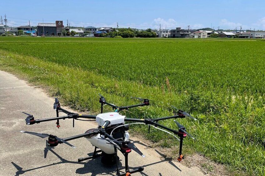 Private Rice Agriculture Experience in Mie with Modern Technology