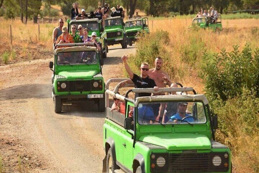 Full Day Jeep Safari in Antalya With Lunch