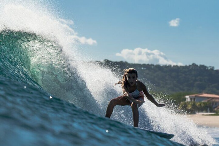 2-Hour Guided Surf Lesson in Playa Maderas