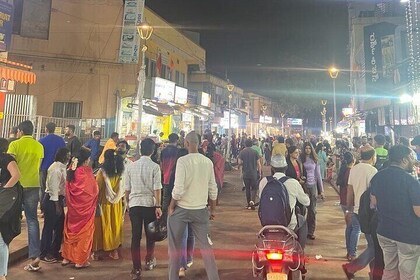 Bengaluru Food Tasting in VV Puram Chat Street.