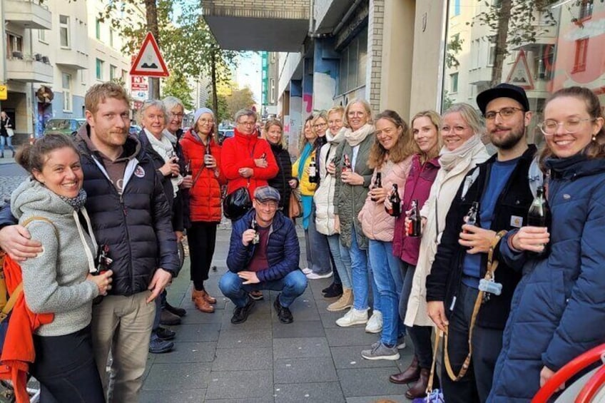 Kölsche Büdchen tour in the Belgian quarter