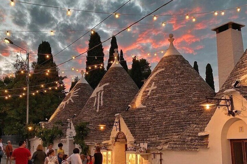 Alberobello and Wine & Food Tasting Private Tour