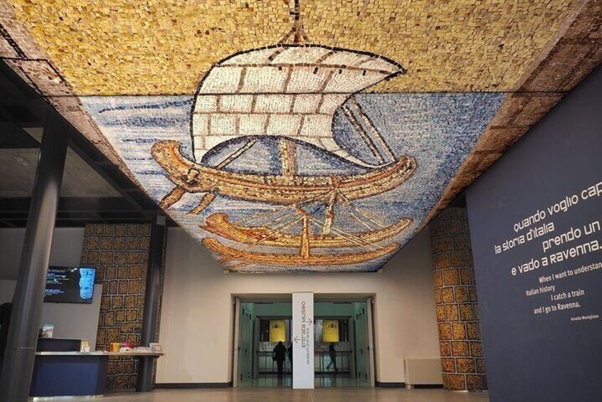 Ravenna: Entry ticket to Classis Museum and Ravenna history 
