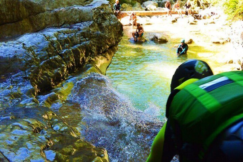 canyoning slide Ecouges