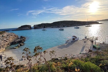 Blue Lagoon Ferry and Caves Tour