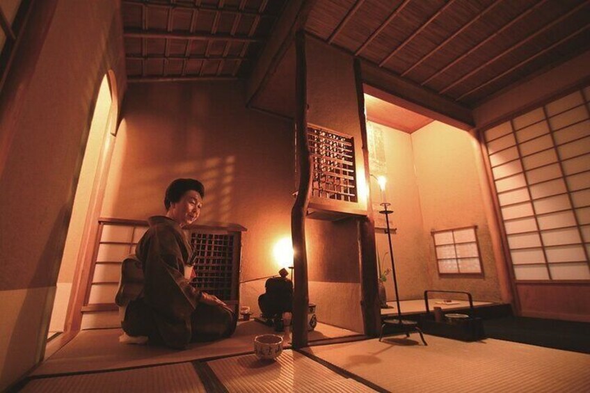 Gion Yoshi-ima Tea Ceremony Room Interior [Photo for illustrative purposes only]