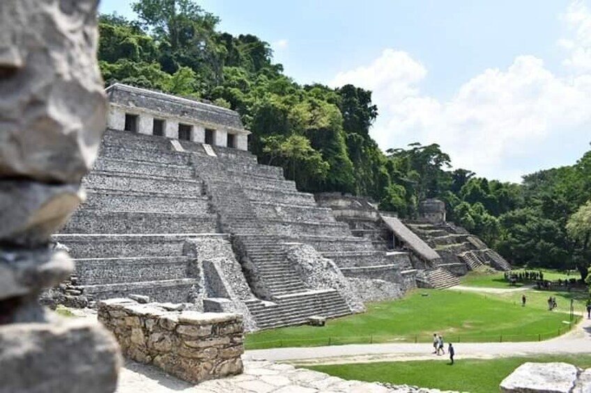 Tour to Agua Azul and Misol Waterfalls and Palenque Archaeological Zone