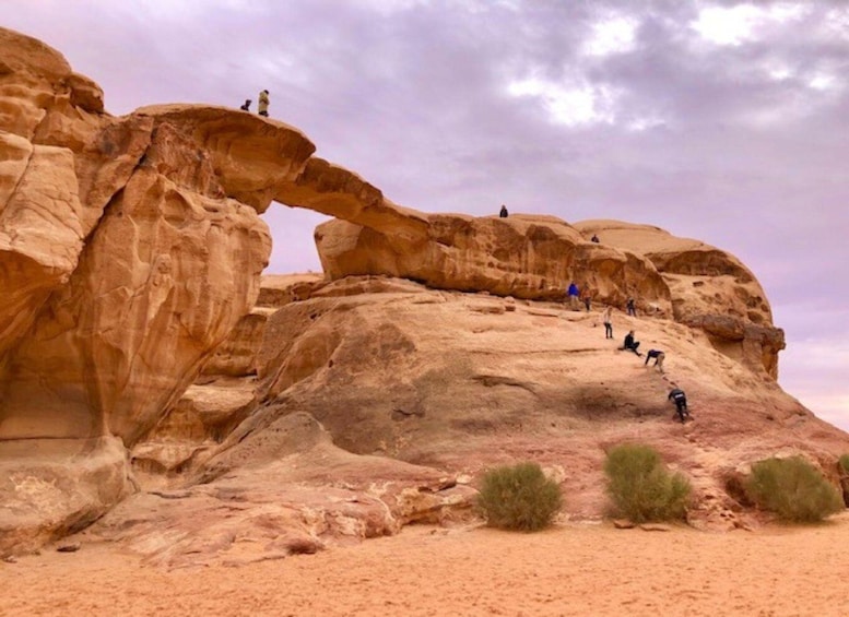 Picture 19 for Activity Wadi Rum Desert: Full Day Jeep Tour & Traditional Lunch