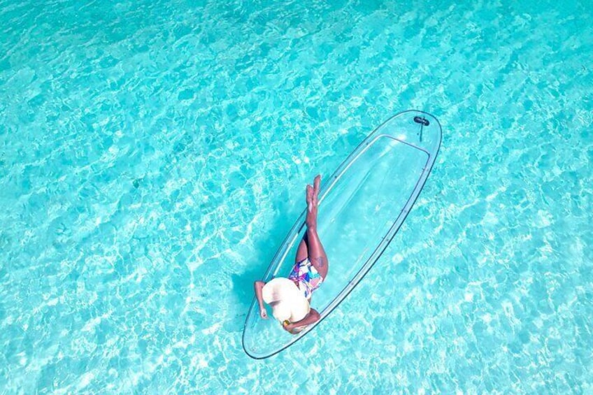 30 minute- Private Clear kayak photoshoot