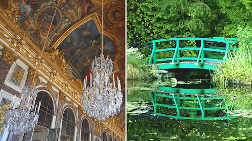 ทัวร์บ้านโมเนต์ของ Giverny และพระราชวังแวร์ซายส์จากปารีส