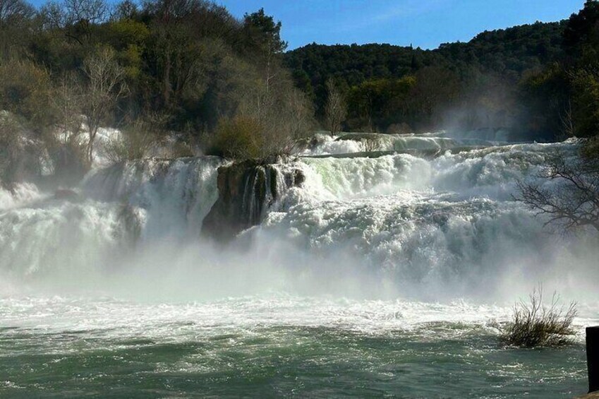 Krka waterfalls private tour