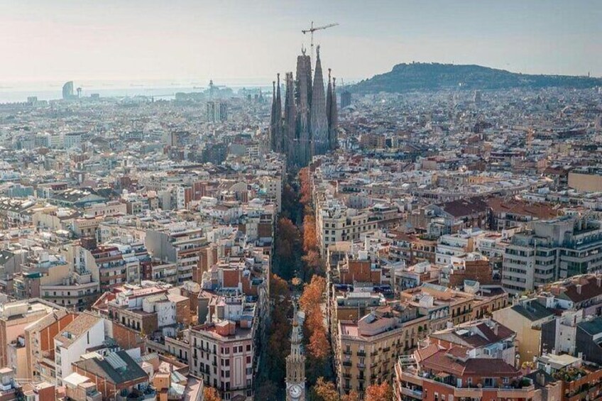 Wonders of Gaudi: Park Guell & Sagrada Familia Private Tour