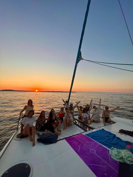 Picture 6 for Activity Sunset Sailing Yoga Experience