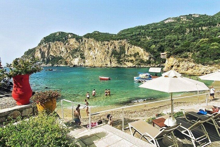 Corfu Palaiokastritsa Swim and Afionas Sunset Tour