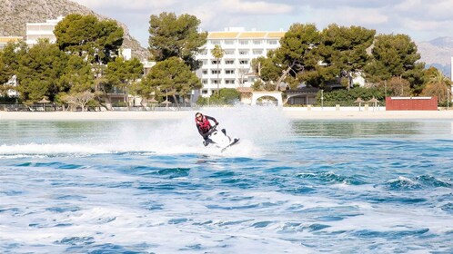 Alcudia: 30-Minuten-Jetski-Abenteuer für Anfänger & Fotos