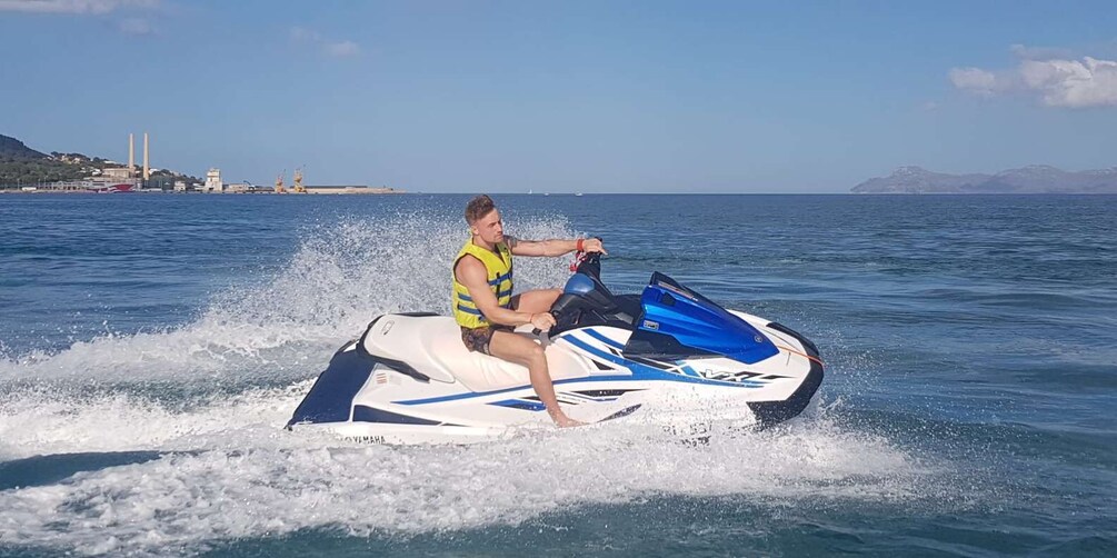 Picture 1 for Activity Alcudia: 30-Minute Jet Ski Adventure for Beginners & Photos