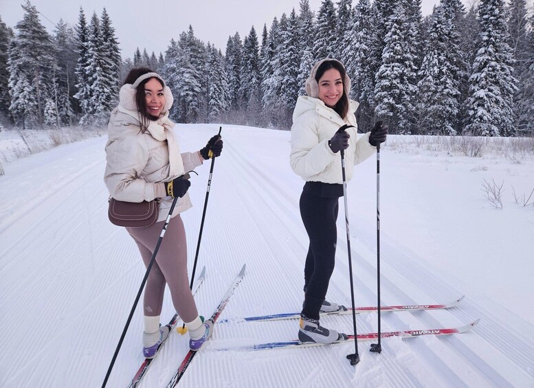 Picture 3 for Activity Kemi: Finnish Sight-Skiing Experience in Lapland