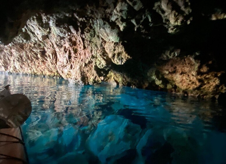 Picture 23 for Activity Naxos: Rhina Cave and Coastline Sea Kayaking Tour