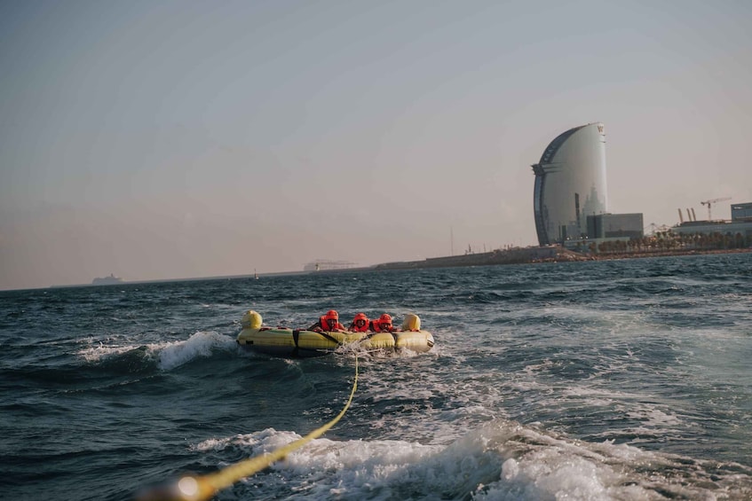 Picture 3 for Activity Barcelona: Inflatable Water Tube Ride at Port Olímpic
