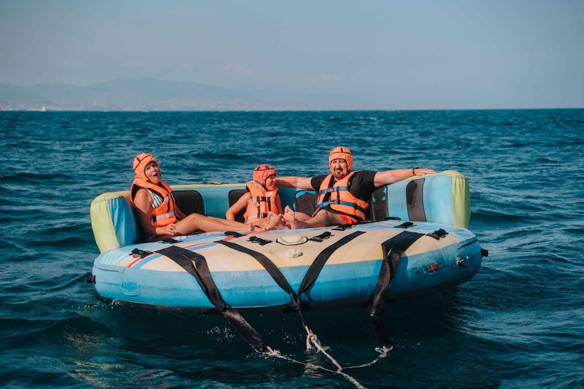 Barcelona: Inflatable Water Tube Ride at Port Olímpic