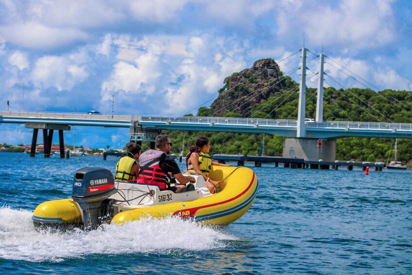 Picture 2 for Activity Sint Maarten: Guided Boat Safari with Snorkeling and Lunch