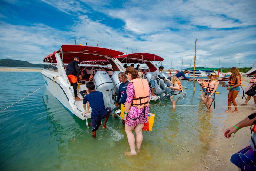 Picture 20 for Activity Koh Samui: Pink Dolphin Spotting & Pig Island Speedboat Tour