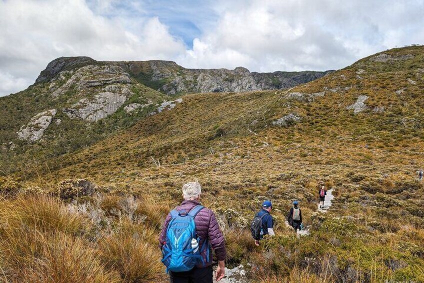 Walking in Cradle Mountain National Park