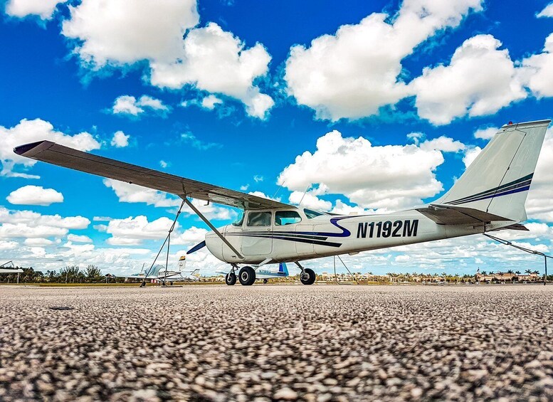 Picture 2 for Activity Miami Beach: South Beach Private Airplane Tour with Drinks