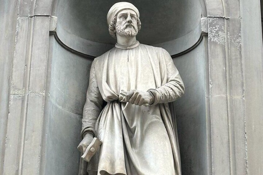 Sculpture of Donatello