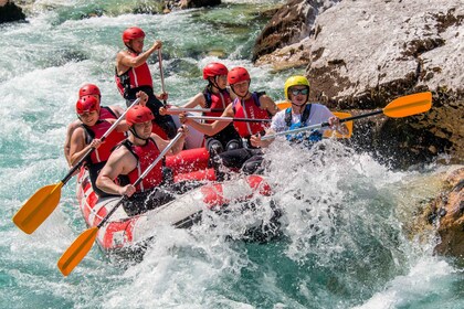 Bovec: Rafting Adventure On Soča River with Hotel Transfers