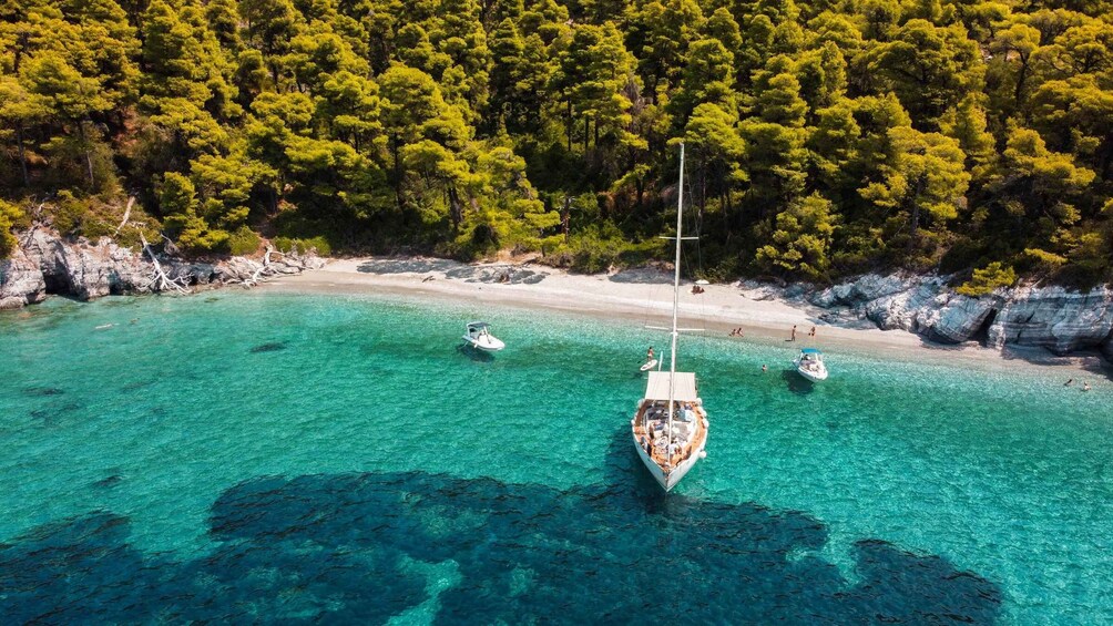 Picture 38 for Activity Skiathos: Day-Sailing Tour with Lunch on Board