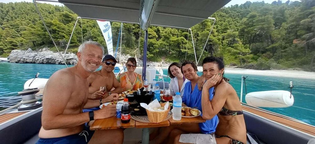 Picture 7 for Activity Skiathos: Day-Sailing Tour with Lunch on Board