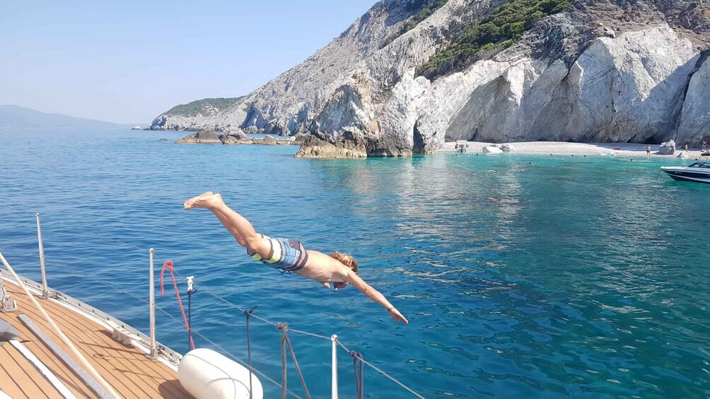 Picture 3 for Activity Skiathos: Day-Sailing Tour with Lunch on Board