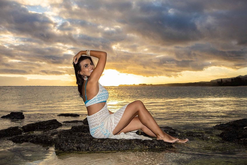 Picture 6 for Activity Mauritius: Photoshoot with Photographer at Mont Choisy Beach