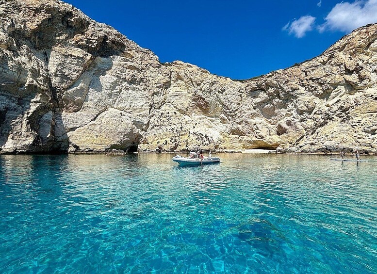 Picture 2 for Activity Cagliari: Zodiac Speedboat Tour with 3 Stops for Snorkeling