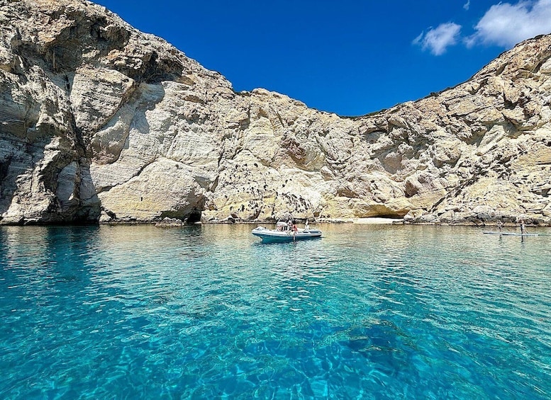 Picture 2 for Activity Cagliari: Zodiac Speedboat Tour with 3 Stops for Snorkeling