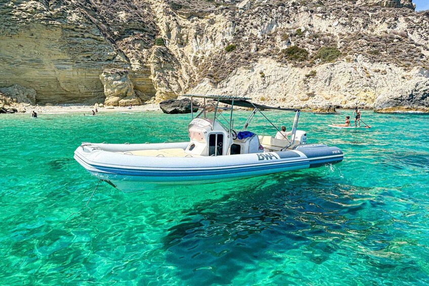 Picture 4 for Activity Cagliari: Zodiac Speedboat Tour with 3 Stops for Snorkeling