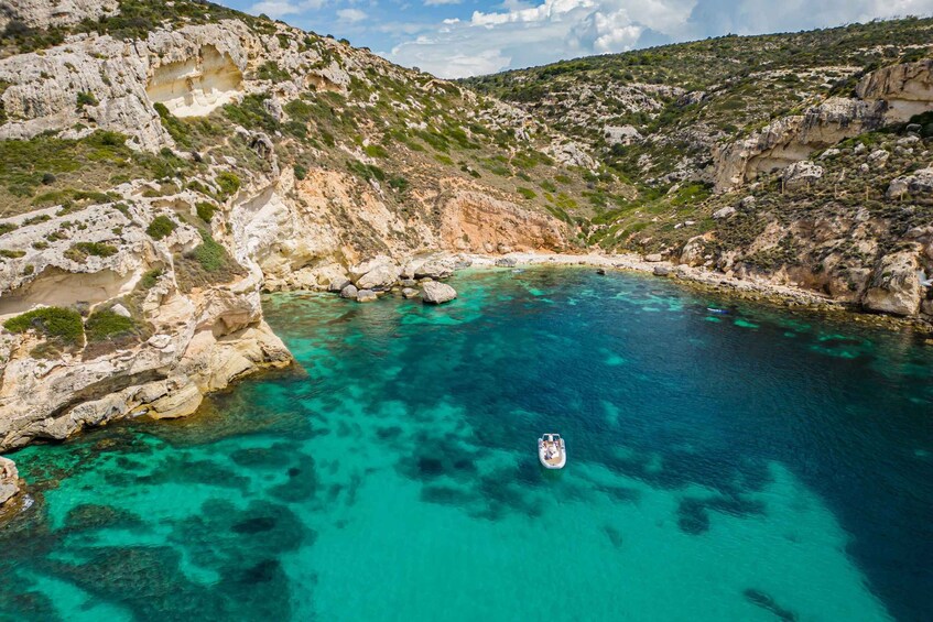 Picture 9 for Activity Cagliari: Zodiac Speedboat Tour with 3 Stops for Snorkeling