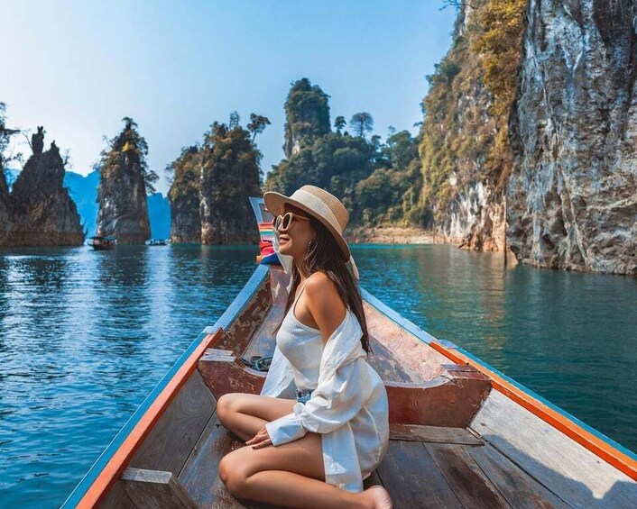 Picture 4 for Activity Khao Sok: Private Longtail Boat Tour at Cheow Lan Lake