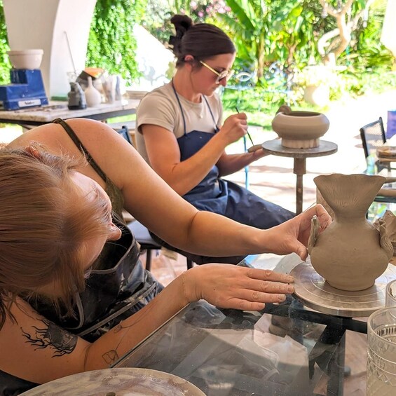 Pottery workshop in the Algarve