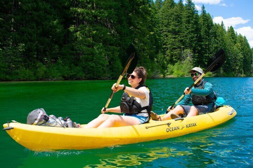 Cascade Lakes Kayak Tour in Bend Oregon