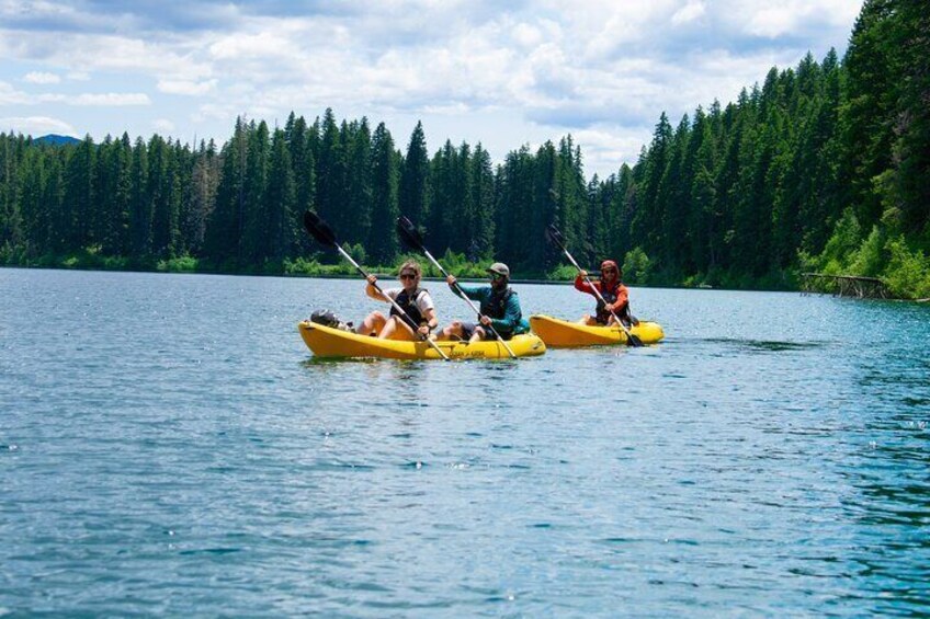 Cascade Lakes Kayak Tour in Bend Oregon