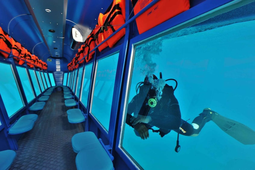 Picture 1 for Activity Rhodes Town: Yellow Submarine Cruise with Underwater Views